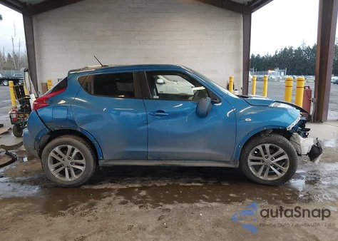 2012 Nissan Juke Sv from USA, damaged, VIN JN8AF5MV3CT108089